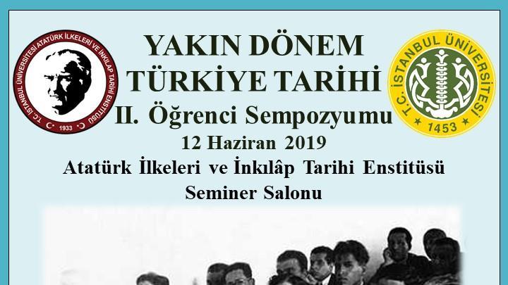 Öğrenci-Sempozyum-Atatürk-İlkeleri Atatürk-İlkeleri İnkılap-Tarihi